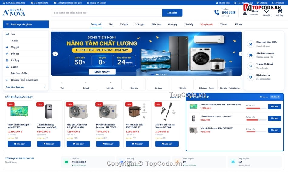 Web điện máy,điện máy,bán điện máy